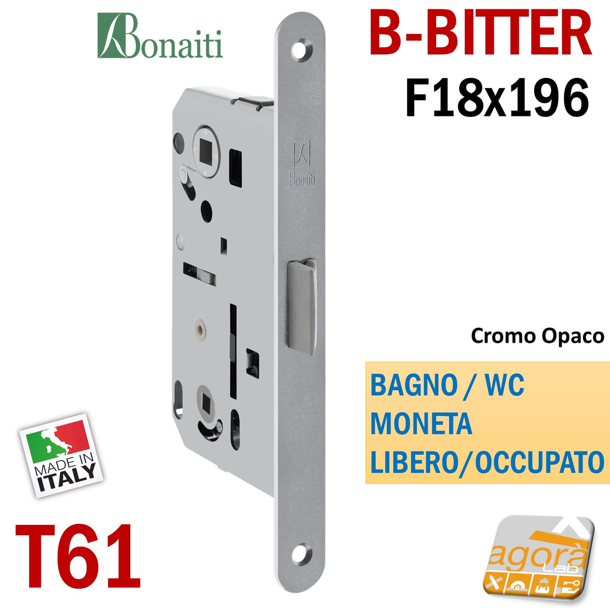 Maniglia blocco porta per vcf3//vcf4 y//r technoelectric