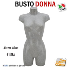 Carica l&#39;immagine nel visualizzatore di Gallery, manichino donna esposizione abiti vestiti vetrina negozi di abbigliamento busto torso donne famminile senza testa con attacco schiena attacco gamba attacco collo plastica manichini negozio professionale
