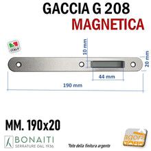 Carica l&#39;immagine nel visualizzatore di Gallery, 4G76200045 + 4G20800095 BONAITI G 208
