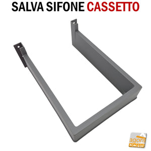 SALVA SIFONE PER CASSETTO RETTANGOLARE CARTER ASOLATO INTERNO