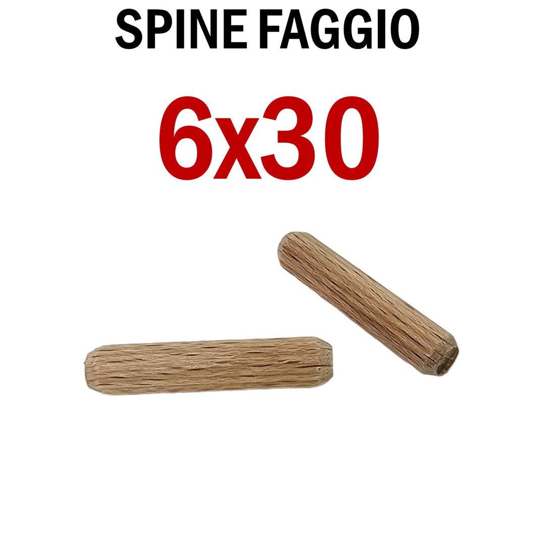 spine faggio per assemblaggio giunzione mobili in legno faggio striate per incollaggi vinavil d6x30mm spine spina tassello per mobili