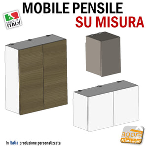 Armadietto mobiletto pensile costruito su misura produzione con misure personalizzate arredo casa cucina bagno lavanderia mobili su misura